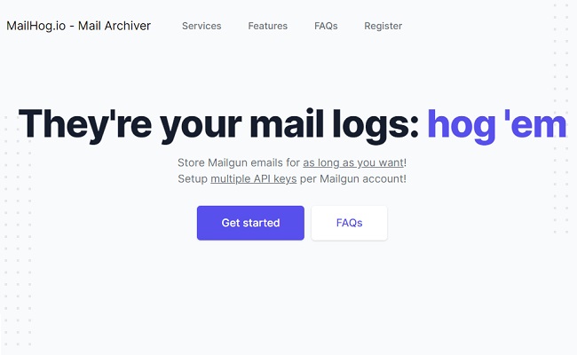 MailHog.io